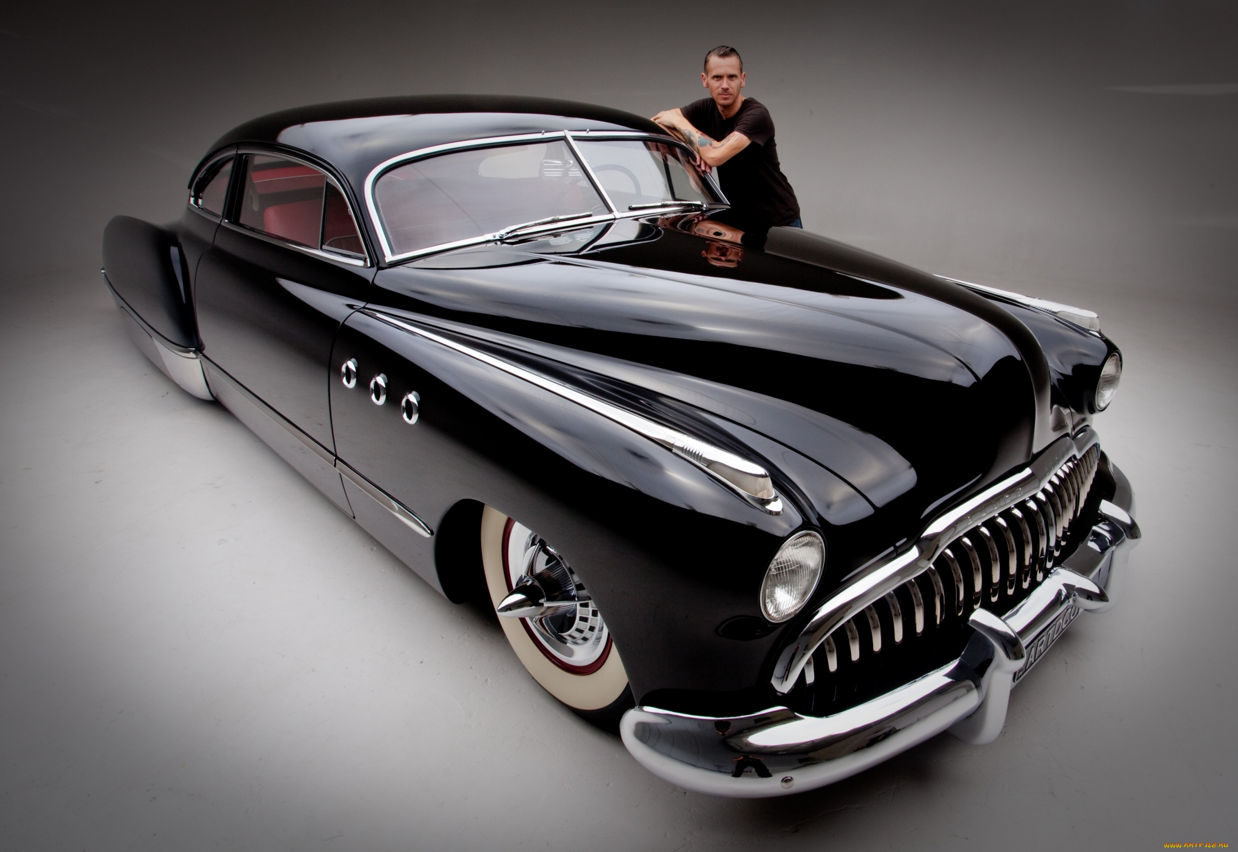 , buick, black